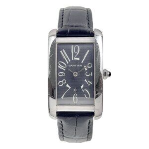 Cartier Tank Americaine 18k White Gold 26mm Automatic Men’s Watch W2605229
